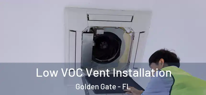 Low VOC Vent Installation Golden Gate - FL