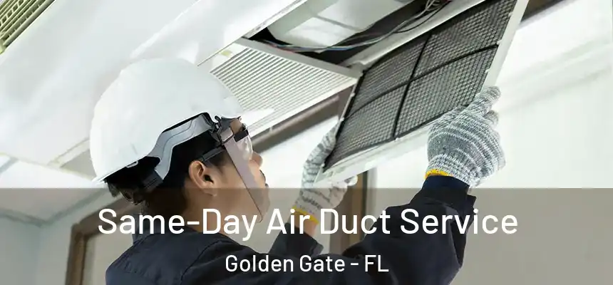 Same-Day Air Duct Service Golden Gate - FL