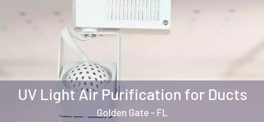 UV Light Air Purification for Ducts Golden Gate - FL